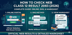 How to Check NEB 12th Exam Results 2083